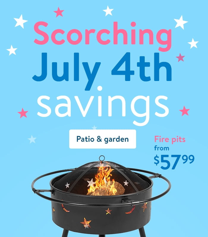 Sizzling summer savings on patio and garden