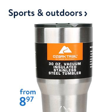 Shop for specials in sports and outdoors
