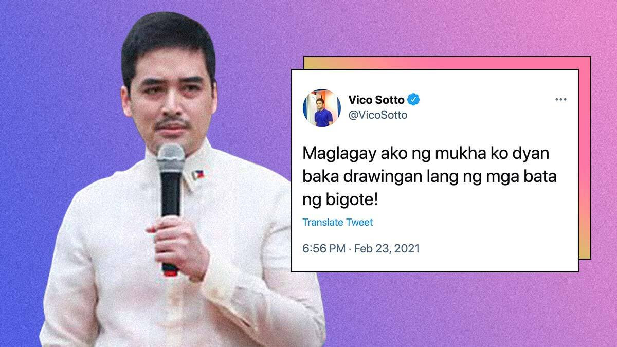 Here are 9 things you didn't know about young mayor vico sotto. Mayor Vico Sotto Pokes Fun On Self Promotion Baka Drawingan Lang