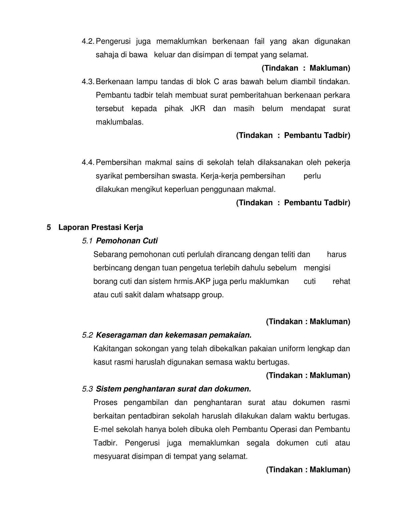 MOshims: Borang Cuti Rehat 2019