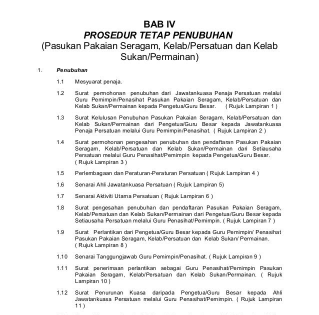 Surat Rasmi Permohonan Pertukaran Unit Beruniform 