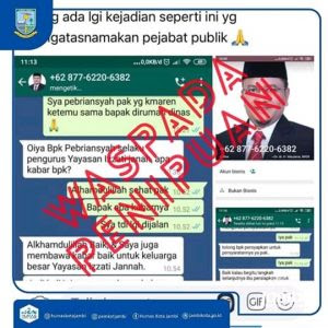 Home get smarter news mkm knives from italy, made by mikita. Waspada Nama Wawako Jambi Di Catut Orang Tak Di Kenal Di Whatsapp Jambiekspose Com