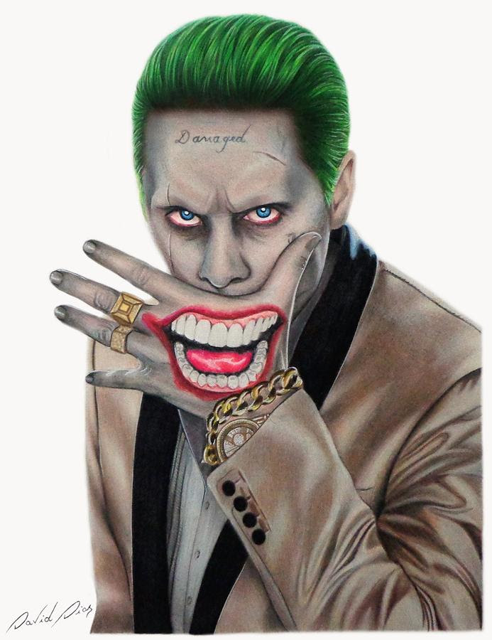 Joker From Suicide Squad Drawing