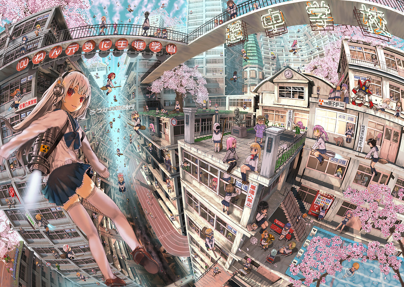 Japan Image 街 イラスト 綺麗