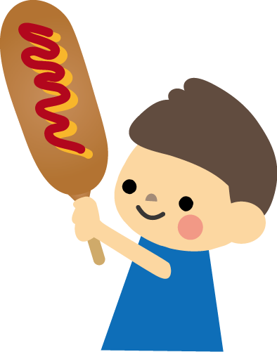 最新のhdアメリカンドッグ イラスト かわいい 美しい花の画像