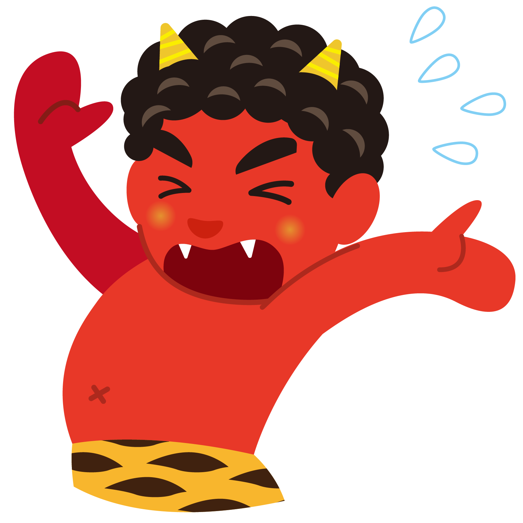 かわいいディズニー画像 エレガント節分 鬼 イラスト フリー
