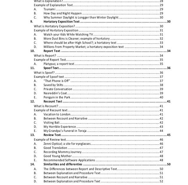 Contoh Soal Explanation Text Essay - Contoh Hits