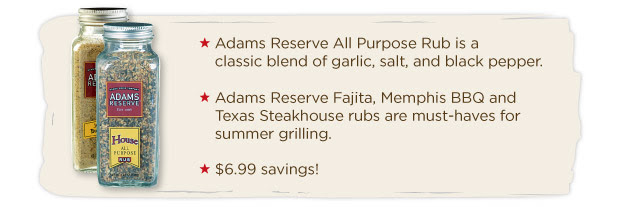 Adams Reserve All Purpose Rub