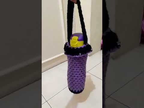 Inilah Tas Sarung Botol Minum Tupperware 1Ltr Rajut 