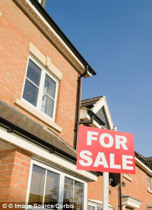 Couple looking at house for sale