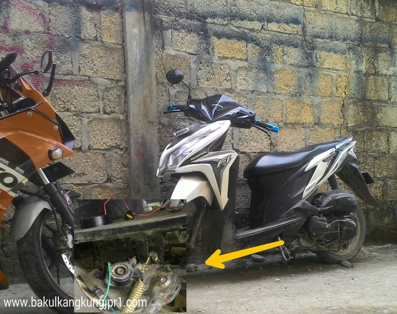 Cara Menghidupkan Motor  Vario  Yang Mati  Evolusioto