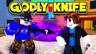 Roblox Murder Mystery 2 Someone Traded Me Godly Knife - channel ryguy roblox