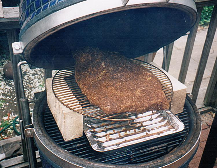 One of the keys to getting there is the amount of water in the pot. Smoked Corned Beef