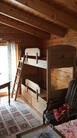 In legno dipinto, grezzo o lavorato, eccovi 15 modelli davvero unici che vi conquisteranno al primo sguardo. Letto A Castello Rustico In Legno Di Abete Arredamento E Casalinghi In Vendita A Trento