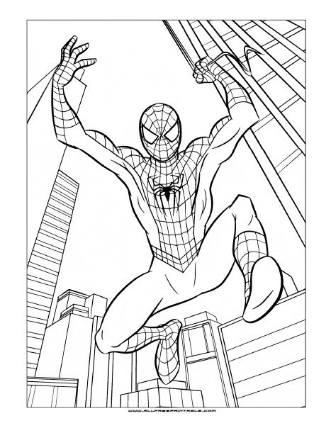 Not in gzip format the rest of the options work well but i still don't have coloured man pages. Spider Man Coloring Page Free Printable