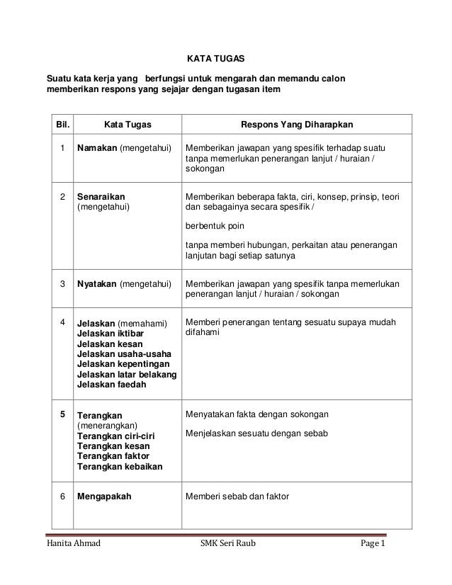 Contoh Menjawab Soalan Kbat Sejarah - Klewer x