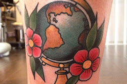 globe tattoo designs ideas Globe tattoo inspiration