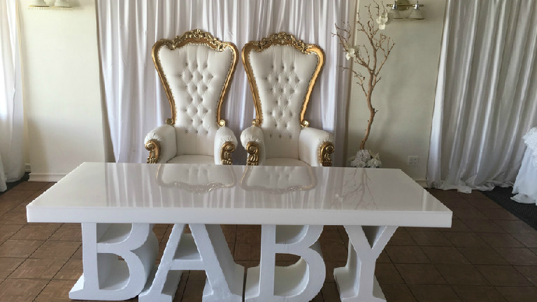 Baby Shower King And Queen Chairs Baby Viewer