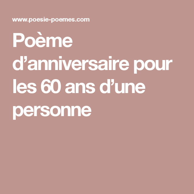 Souhaiter Anniversaire 60 Ans Homme Temple