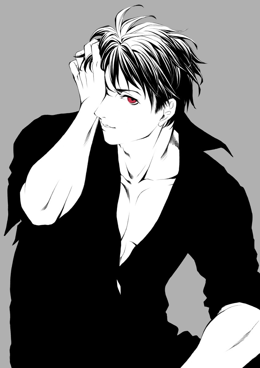 無料イラスト画像 ベスト50 黒髪 男 イラスト かっこいい