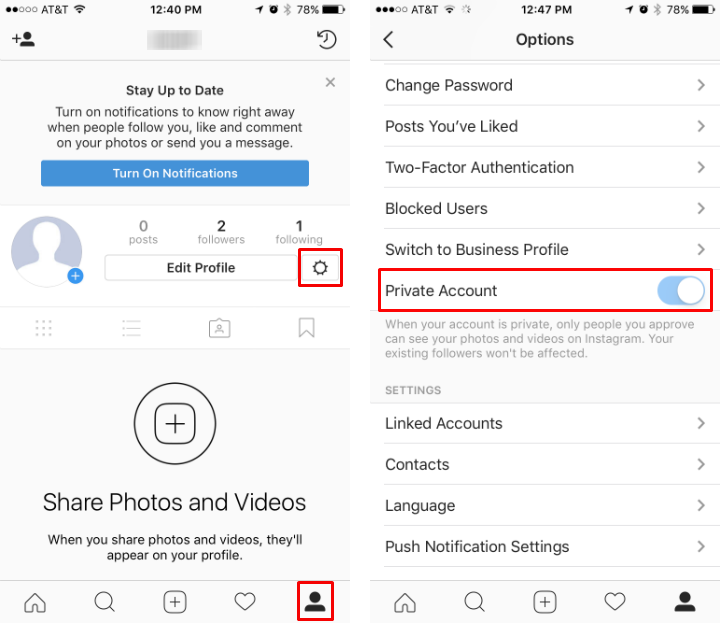 How To Private Your Followers On Instagram - 720 x 623 png 129kB