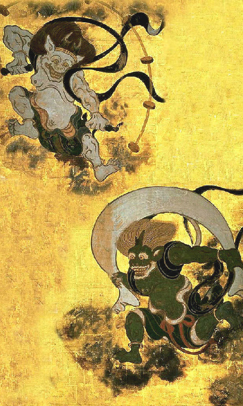新鮮な待ち受け 風神 雷神 壁紙 スマホ 最高の花の画像
