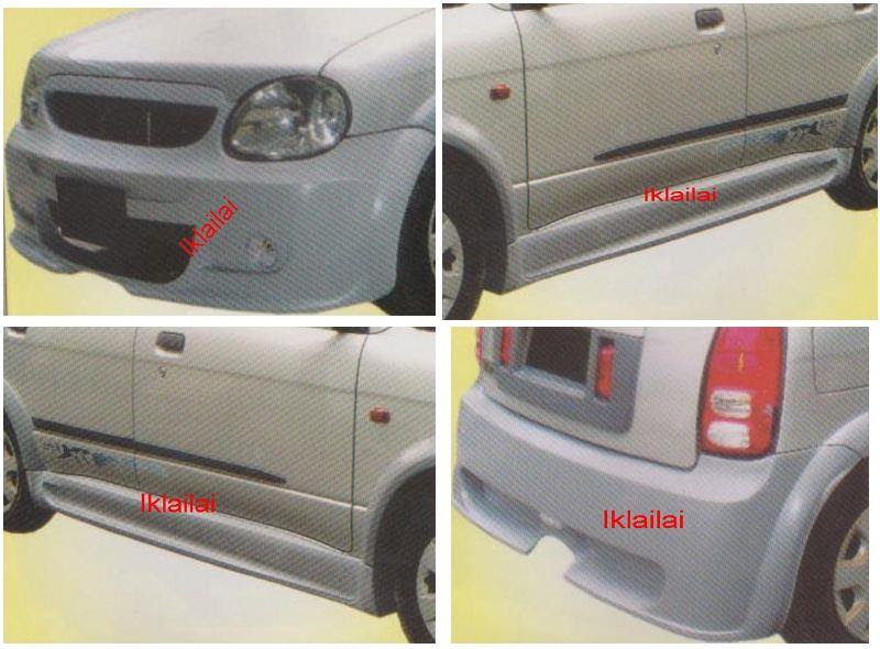 Perodua Kelisa Mini Cooper Body Kit - 13 Descargar