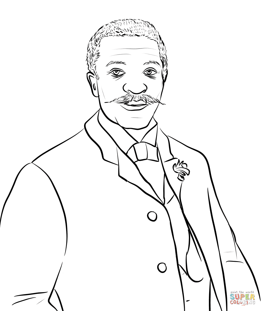 Washington was a pioneering educator, writer, activist, and adviser who helped to found the tuskegee institute in alabama. George Crum Coloring Page Free Printable Coloring Pages