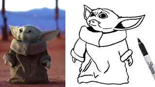 √1000以上 baby yoda drawing easy step by step 836871-Baby yoda drawing easy step by step