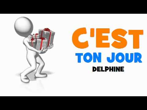 Carte Joyeux Anniversaire Delphine Yuonne