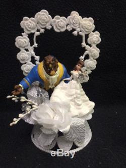 Beauty And The Beast Cake Topper Lenox