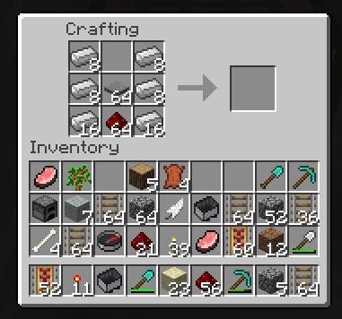 Powered Rail Crafting Recipe