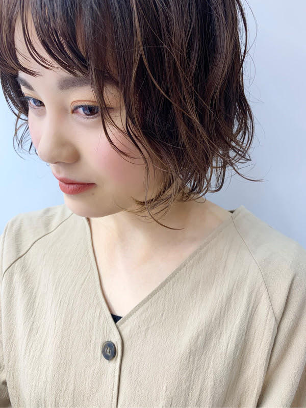 髪型 トップ100大人 可愛い ショート パーマ
