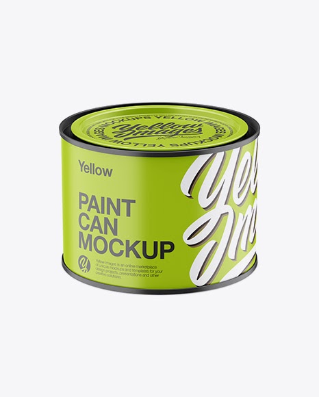 Download Download Psd Mockup Bucket Can High-Angle Shot Matte Paint ...