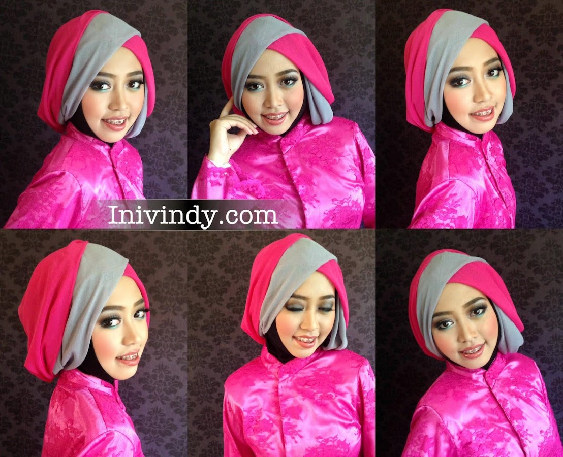 Tutorial Hijab Paris Simple Untuk Wajah Bulat Kumpulan Hijab