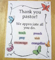 Pastor appreciation is a time when we can show how thankful we are for the work they do and sacrifices they make to serve god. Cards For Pastors Day Clip Art Library
