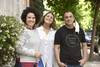 Mariela Bastos, Lucia Calasso y Martín Lavecchia, cocineros que estan a cargo del proyecto El Fuego Prendido.