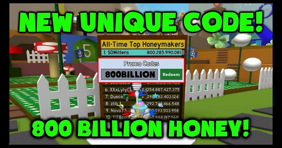 Roblox Bee Swarm Simulator Codes Thnxcya | How To Get Free ...
