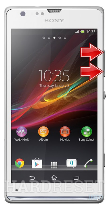 Factory Reset SONY Xperia SP C5303