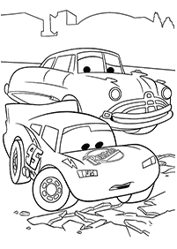 無料イラスト画像 50 素晴らしい簡単 カーズ キャラクター イラスト