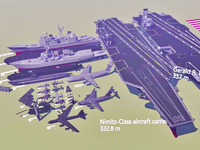 Video shows the incredible scale of the US military's hardware