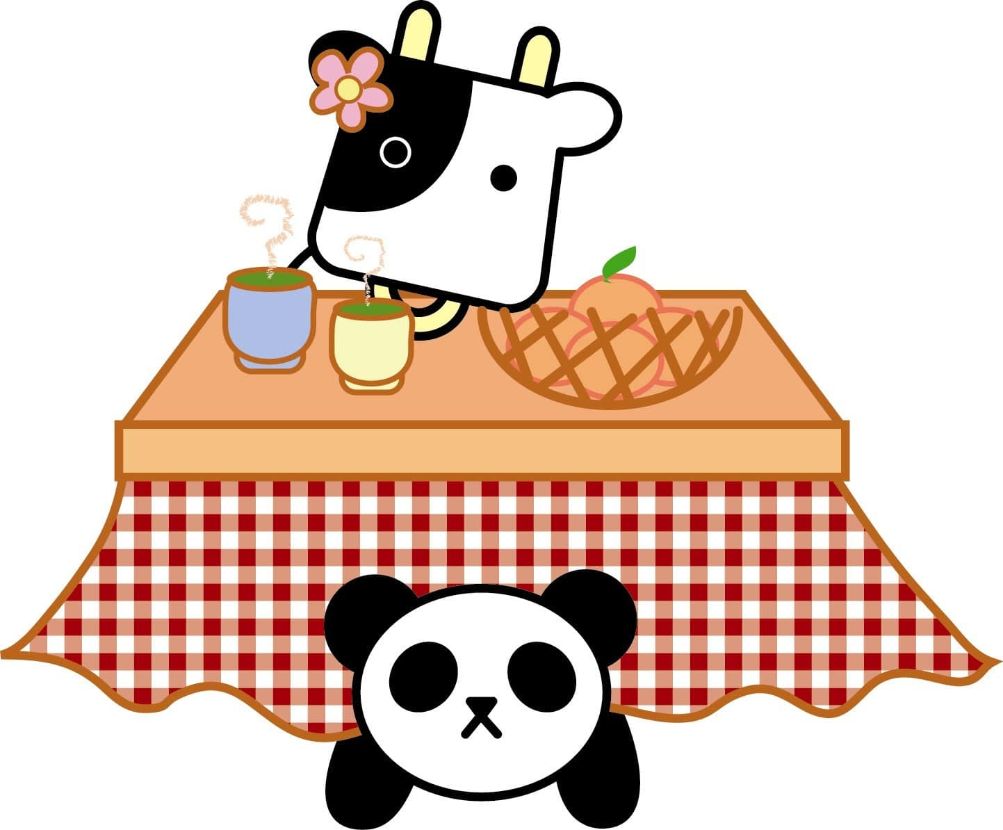 動物の画像について ロイヤリティフリー牛 イラスト 年賀状