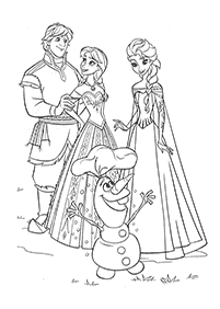 綺麗なアナと雪の女王 イラスト 無料 アニメ画像