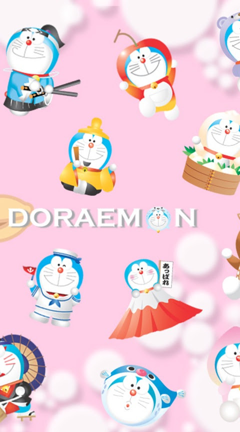 上待ち受け ドラえもん かわいい 壁紙 無料イラスト集