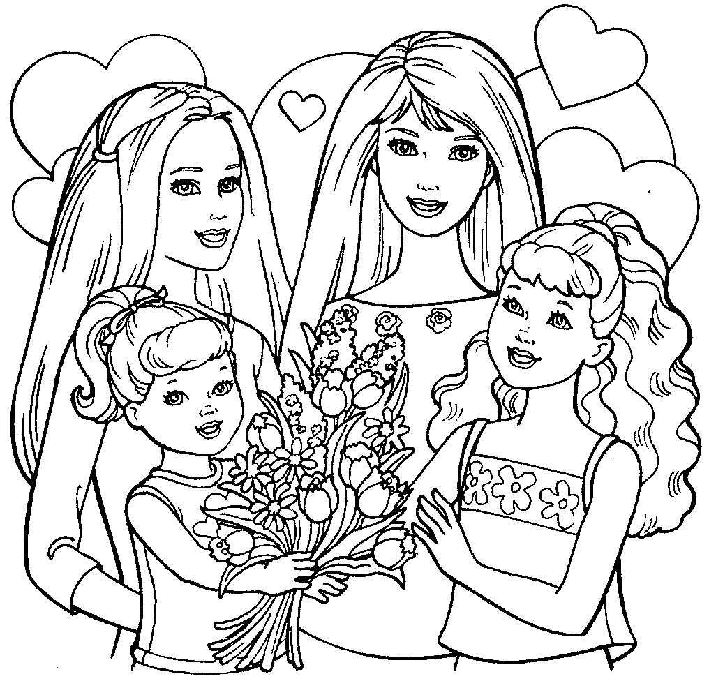 Download or print the image below. Barbie Dream House Coloring Pages At Getdrawings Free Download