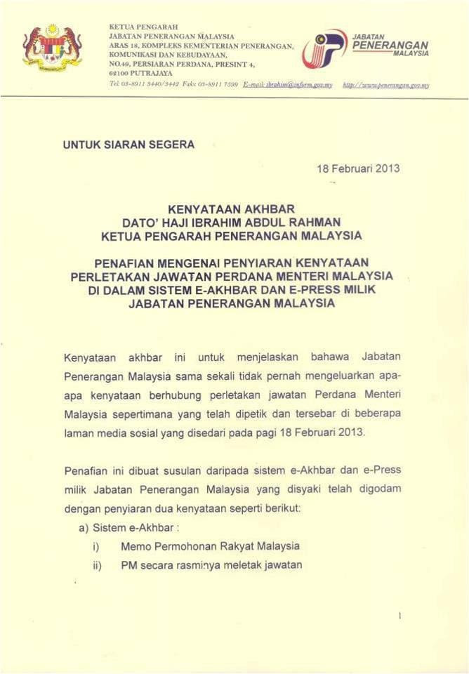 Contoh Surat Rasmi Aku Janji - Rasmi O