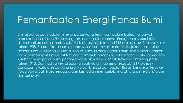 Contoh Energi Alternatif Pengganti - Lina Unpuntounarte