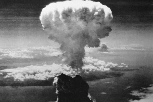 Hongo nuclear en Hiroshima (foto tomada de Internet)