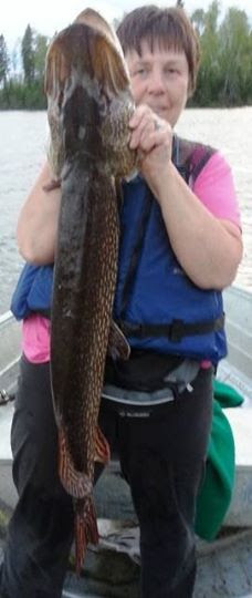 Wawang Lake 47" northern pike