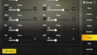 Pubg Mobile Pickup Settings - Hack Pubg Mobile Uc Free - 